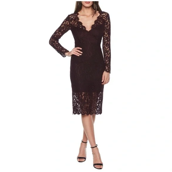 chinese dress ladies Black Bardot Lace Sleeve Dress – Rosies Closet main image 1